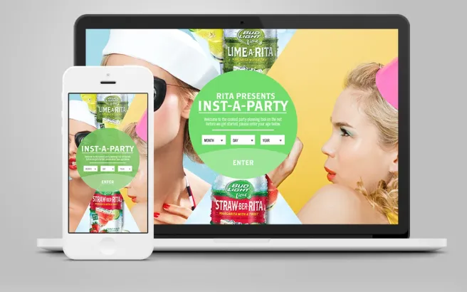 Bud Light Lime-A-Rita product campaign
