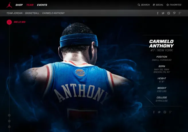 Jordan Melo M9 — team page