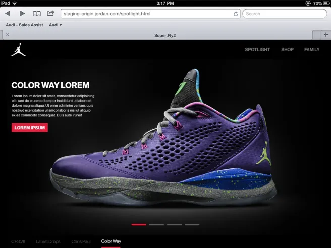 Jordan Super.Fly 5 product launch
