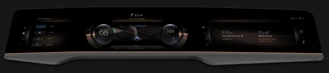 Lucid vehicle-experience design-direction exploration