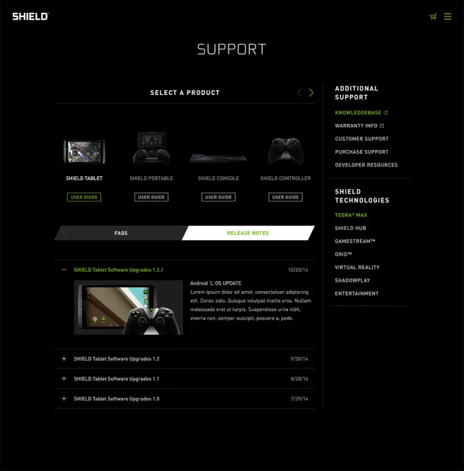 NVIDIA support experience